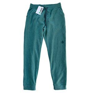 Stio Men's Large NWT Turpin Fleece Jogger Pant Green Lightweight Athleisure